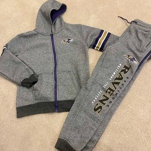 Boy’s Baltimore Ravens Sweatsuit Size L (14/16)